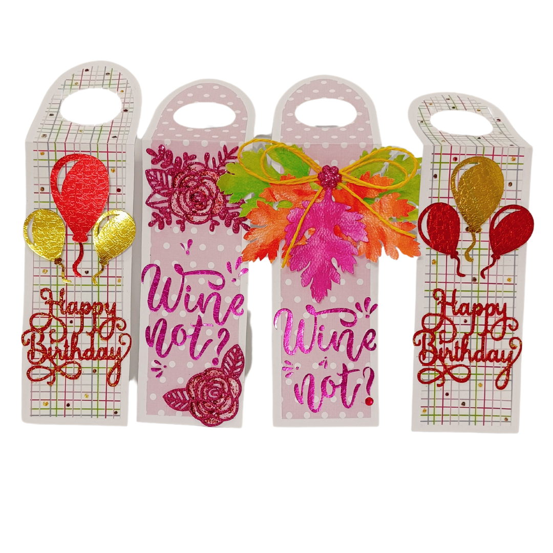 Wine Bottle Tags (Pack of 5)