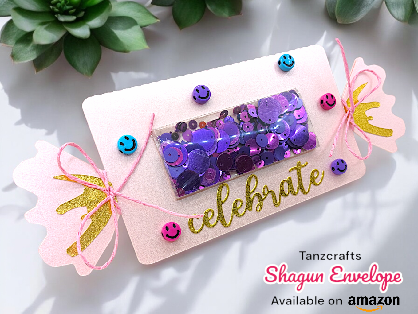 TANZCRAFTS Premium Handcrafted Colourful Designer Shagun Lifafa/Money Gift Envelopes, Cash Gifting in Weddings, Engagement, Candy theme, Kids Birthday, Baby Shower (Pack of 4)